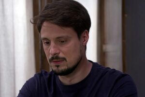 Gianluca Palladini in una scena di Upas