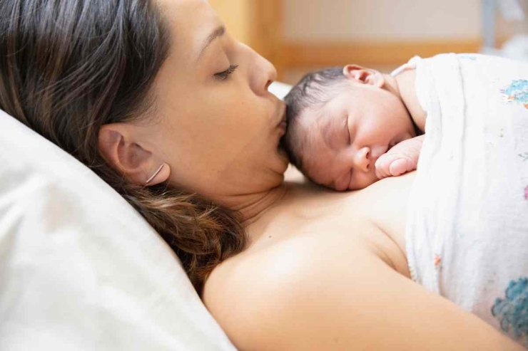 Mamma e neonato