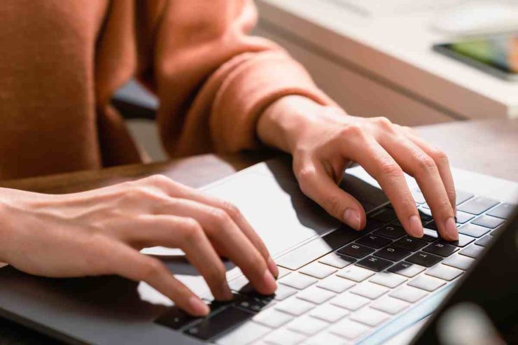 Scrivere al pc