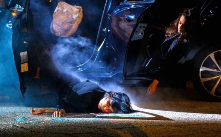 Scena incidente stradale Upas