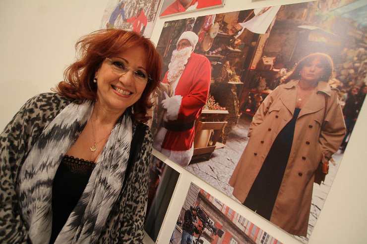 L' attrice Marina Tagliaferri nella soap opera "Un posto al sole"