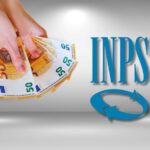 scritta inps e banconote da 50 euro