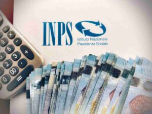 euro e scritta inps