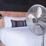 Ventilatore in camera da letto