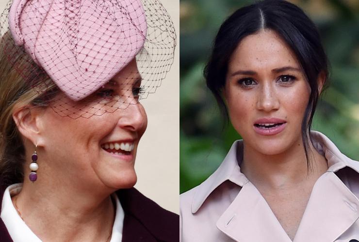 Meghan Markle e Sophie d'edimburgo