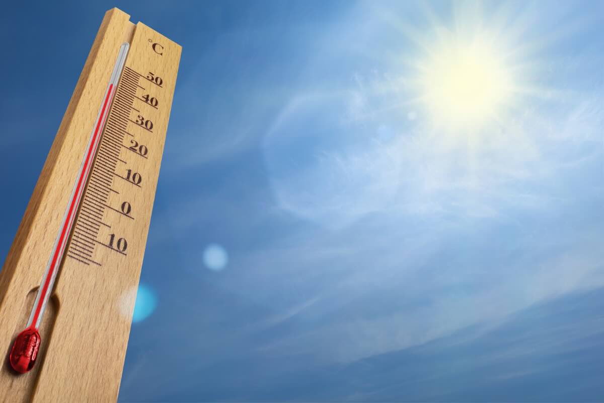 termometro e sole