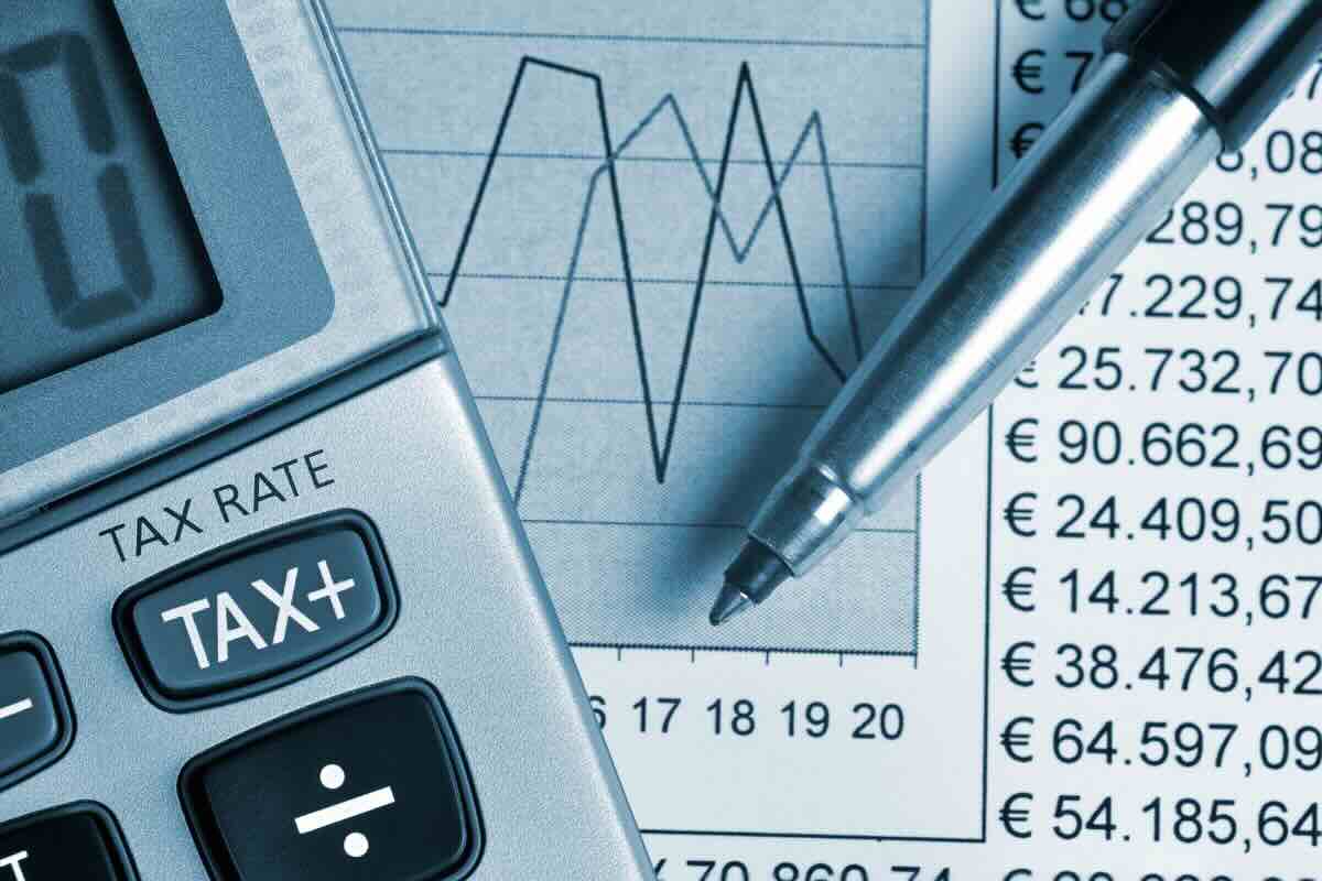 calcolatrice, grafico, penna