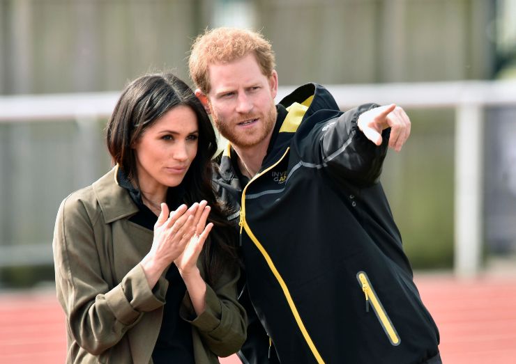 I duchi di Sussex, William e Meghan Markle