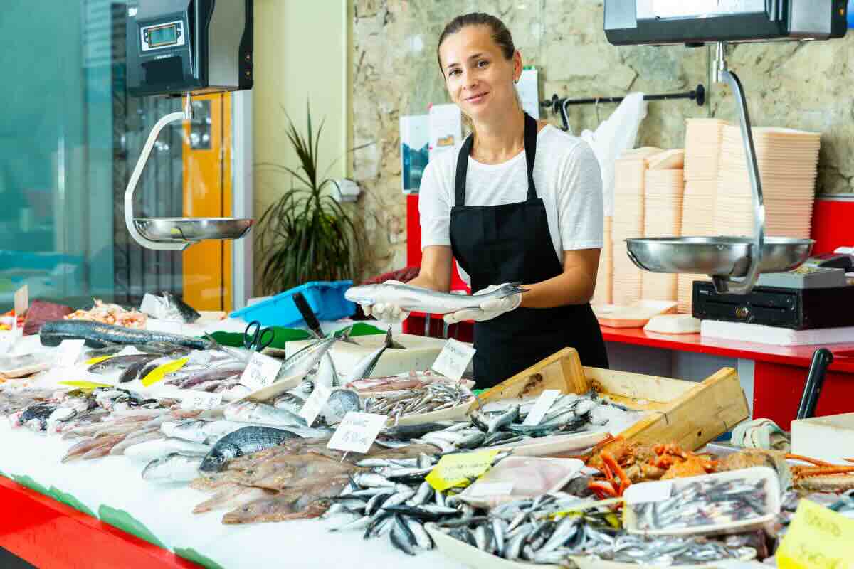 bancone pesce